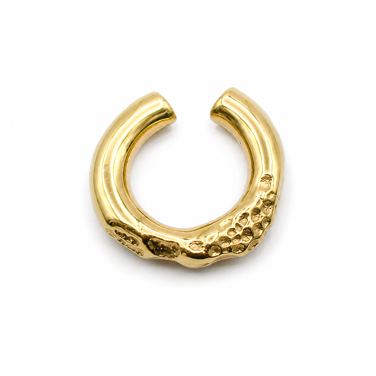 EARCUFF TEXTURA DRAGÓN DORADO
